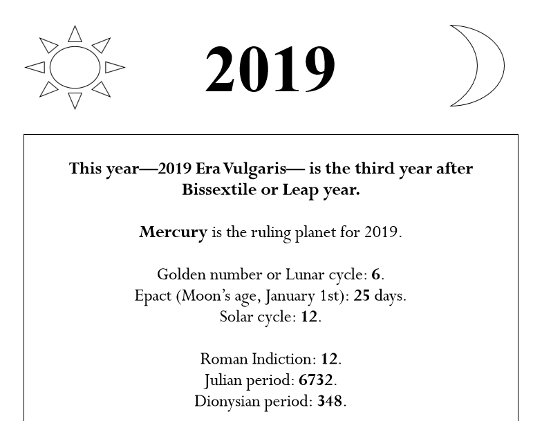 2019 Calendar & Daily Planner - Book Interior 4
