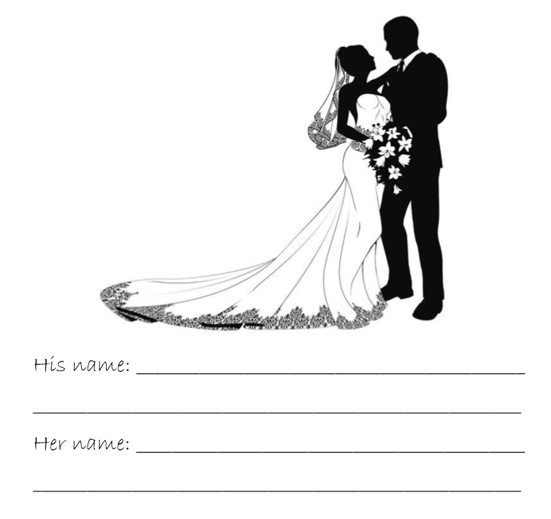 happy wedding guestbook interior web 1
