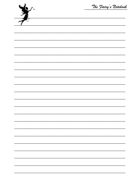 The fairy's notebook interior - web 2