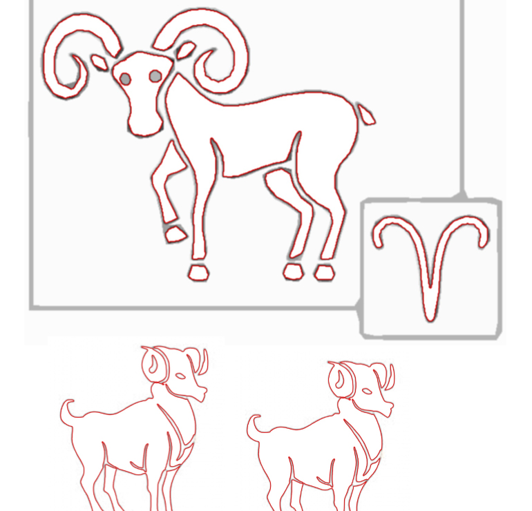 Western zodiac coloring book - Interior - web 2