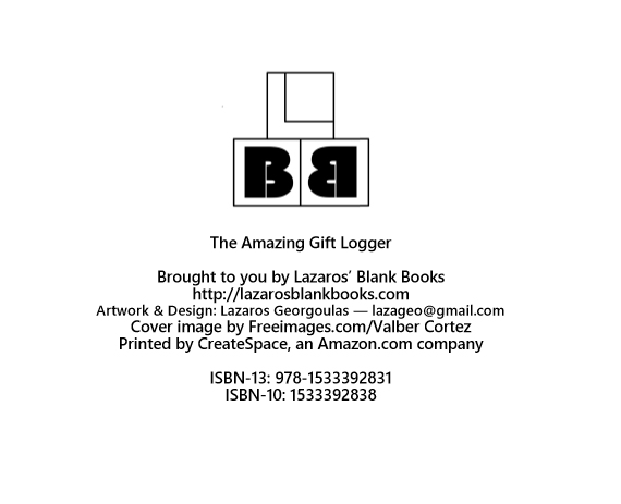The Amazing gift logger - book interior - web5