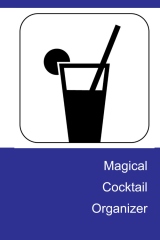 magical cocktail organizer - book cover