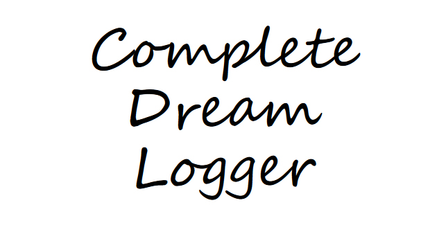 Complete dream logger - book interior - web 1