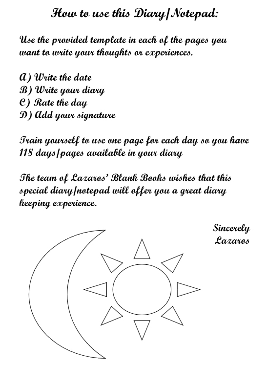 Complete Diary & Notepad - Book interior - web 3