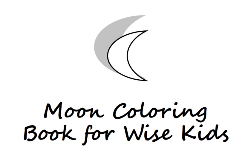 Moon coloring book for wise kids - Book interior - web1