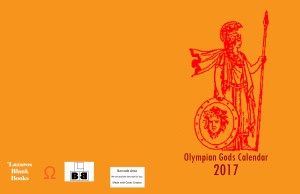 Olympian Gods Calendar 2017 - Full Cover