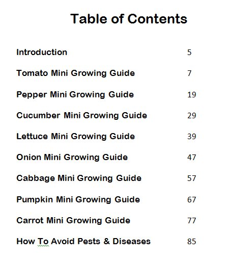 Grow Vegetanles in your Garden - Book interior 3