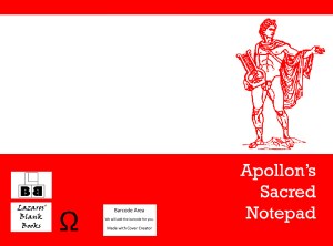 Apollon's sacred notepad - Edition 1 - Full cover