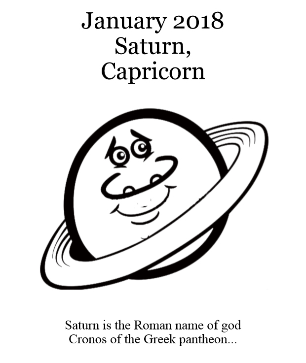 2018 Planets Calendar & Organizer - Book interior 6