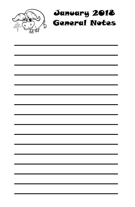 2018 Chinese Signs Calendar - Year Of The Dog - Book interior 8