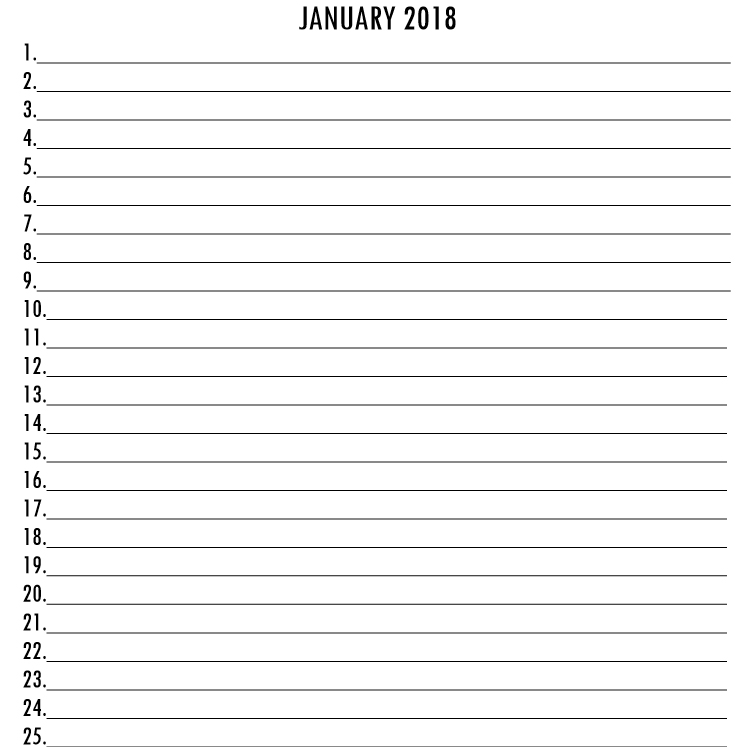 Olympian Gods Calendar 2018 - Book interior 5