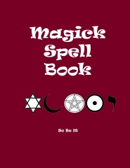 Magick Spell Book - Front cover