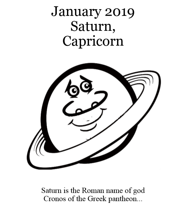 2019 Planets Calendar & Organizer - Book interior 5