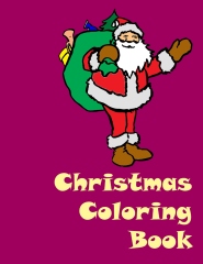 Christmas Coloring Book - Edition 1 - Front cover