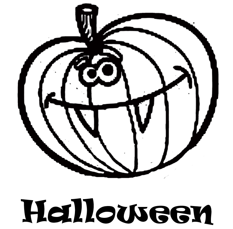 Happy Halloween coloring book - interior - 7