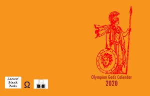 Olympian Gods Calendar 2020 Full Cover