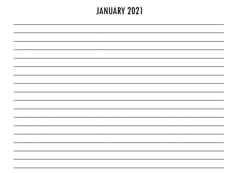 Olympian Gods Calendar 2020 - Book Interior - 8