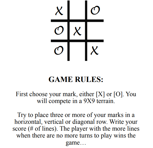 The Tic-Tac-Toe Book XL - Interior - 3