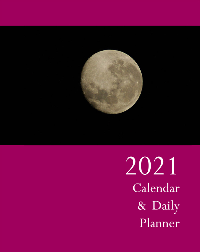 2021 Calendar & Daily Planner - Front Cover