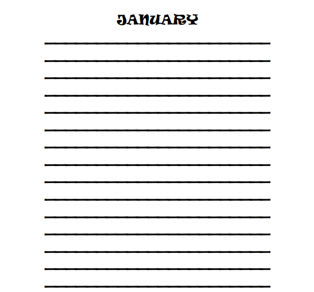 2021 Chinese Deities Calendar - Book Interior 8