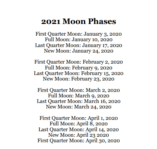 2021 Planets Calendar & Organizer/Planner - Book Interior - 6