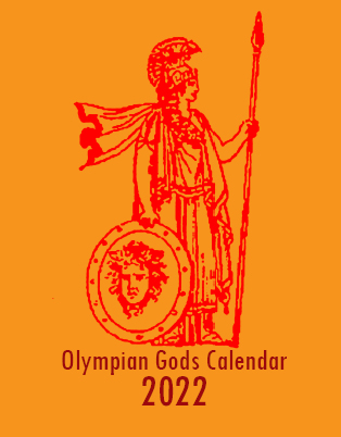 Olympian Gods Calendar 2022 - Full Cover